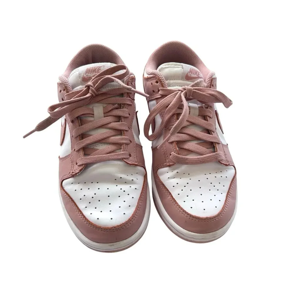 Nike Dunk Low Rose Whisper Sneakers Women’s 7.5 White Dusty Pink DD1503-118